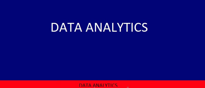 data analytics 